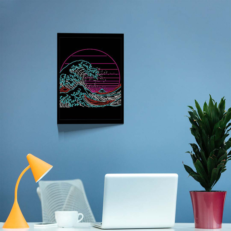 تابلو مدل GREAT WAVE کد F-7003 - Image 9