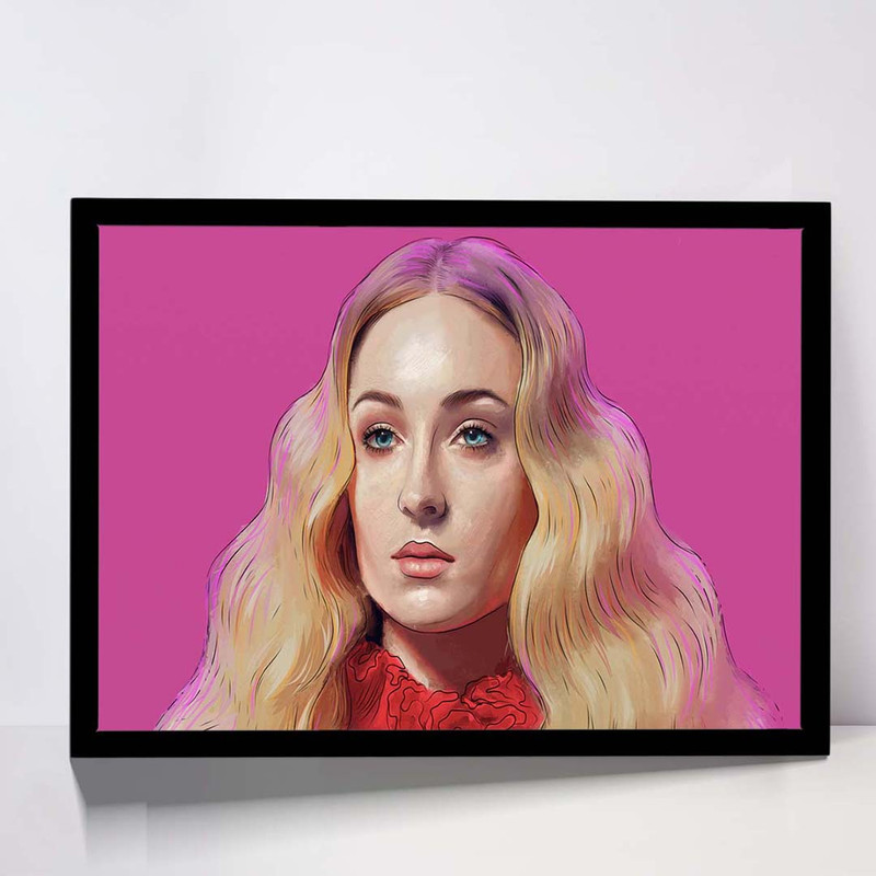 تابلو مدل sansa stark کد F-15042
