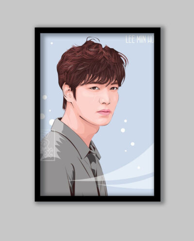 تابلو مدل لی مین هو Lee Min-ho کد LA-G10695-2