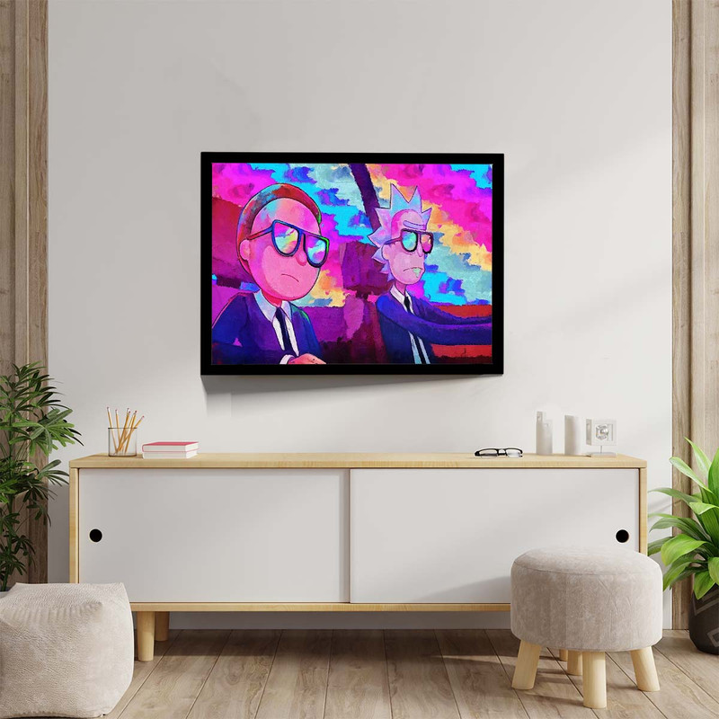تابلو مدل rick and morty کد G2061 - Image 4