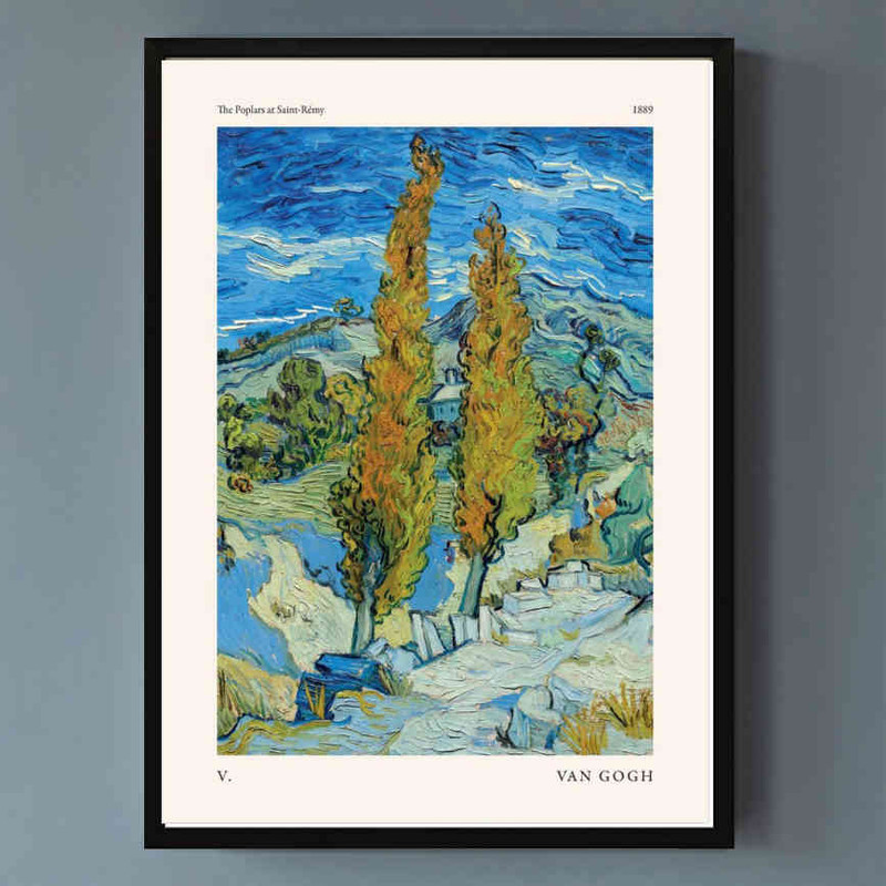 تابلو مدل Poplars at saint کد 248901776 - Image 2