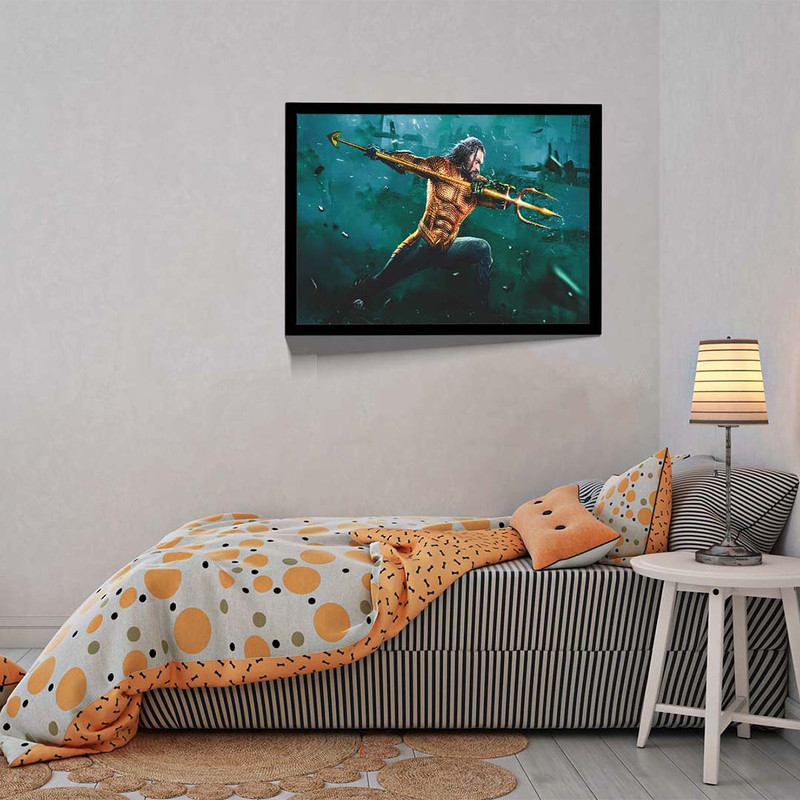 تابلو مدل aquaman ocean king کد F-10032 - Image 8