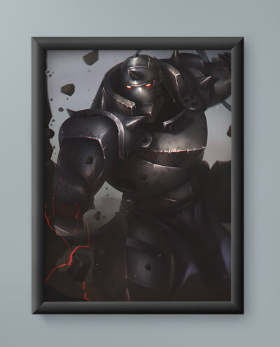 تابلو مدل انیمه آلفونس الریک فول متال آلکمیست 16 Alphonse Elric Fullmetal Alchemist anime