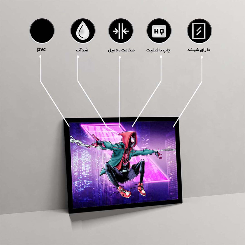 تابلو مدل spiderman کد F-17037 - Image 10