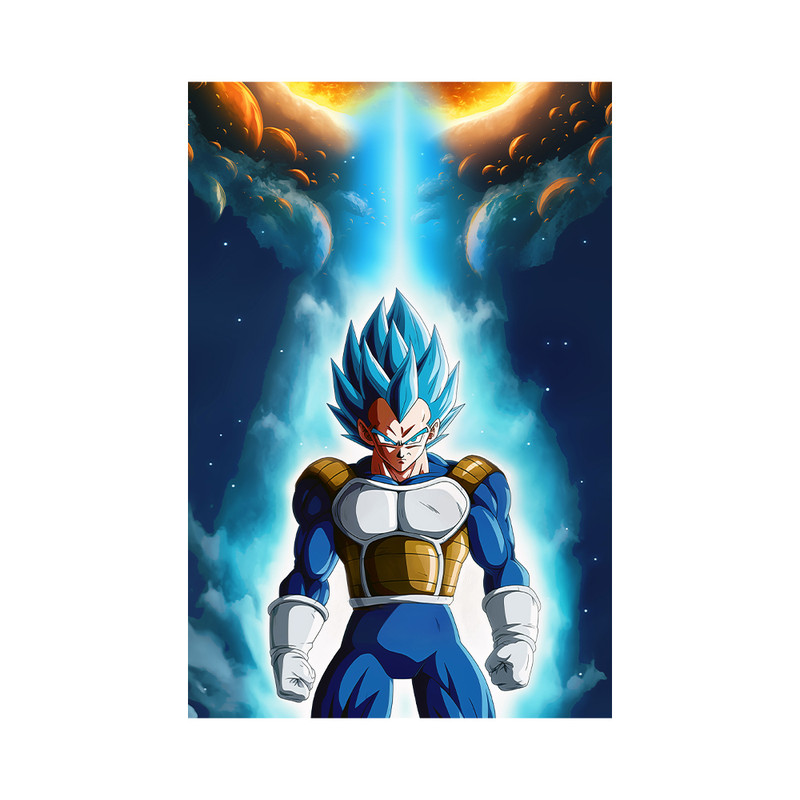 تابلو مدل وجتا دراگون بال Vegeta Dragon ball 06