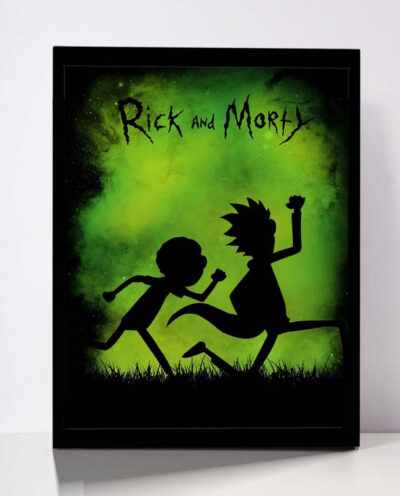 تابلو مدل Rick Morty کد F-1034