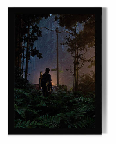 تابلو مدل دیواری طرح سریال The Last of Us کد FD176