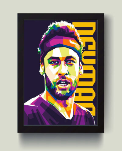 تابلو مدل نیمار Neymar کد m2427-b