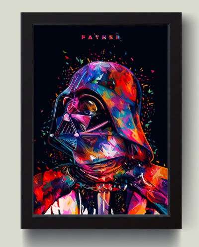 تابلو مدل Star Wars پوستر فیلم کد ICC-S39