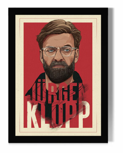 تابلو مدل دیواری طرح یورگن کلوپ Jrgen Klopp کد FD564