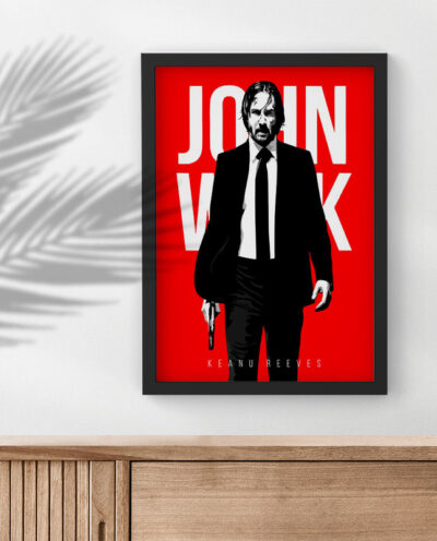 تابلو صبا طرح مدل John Wick کد m2639b