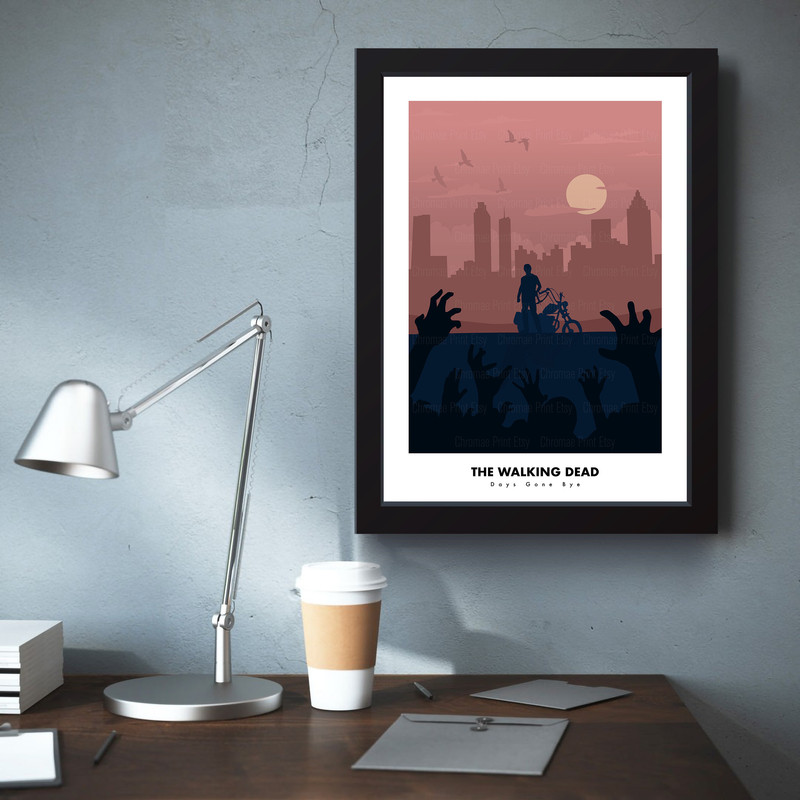 تابلو مدل The Walking dead کد S3019-b - Image 4