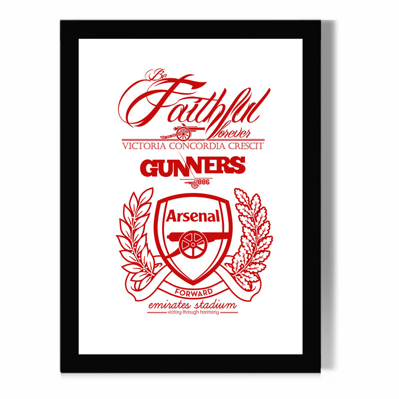 تابلو مدل دیواری طرح آرسنال Arsenal کد FD539
