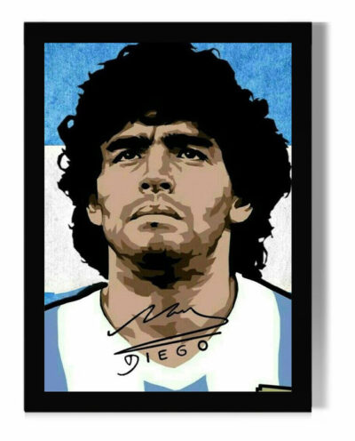 تابلو مدل دیواری طرح دیگو مارادونا Diego Maradona کد FD479