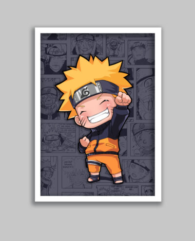تابلو مدل انیمه ناروتو Naruto کد LA-G10403
