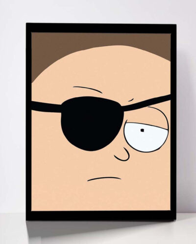 تابلو مدل Rick Morty کد F-1033
