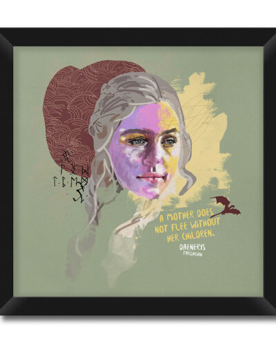 تابلو فنچ آرت طرح Game of Thrones - Daenerys کد GPHSET17