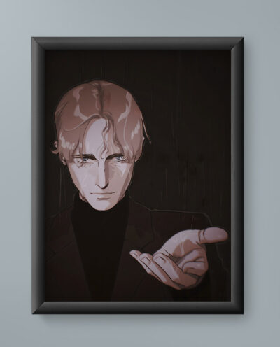 تابلو مدل انیمه یوهان لیبرت مانستر Johan Liebert Monster anime 12