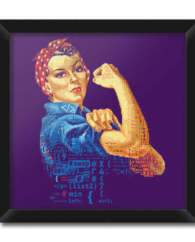 تابلو فنچ آرت طرح GIRL POWER کد CA132