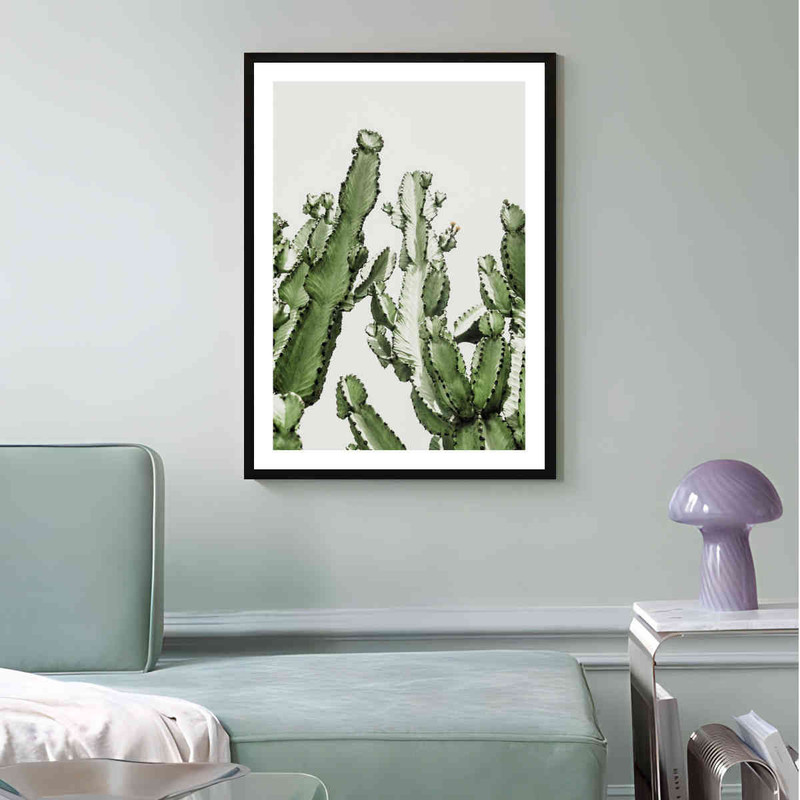 تابلو مدل Green cacti کد 2489011110 - Image 2