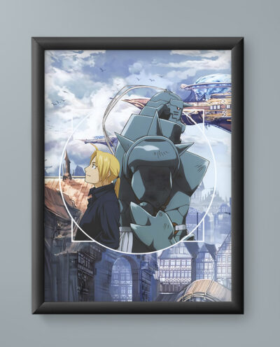 تابلو مدل انیمه ادوارد آلفونس فول متال آلکمیست 20 Edward Alphonse Fullmetal Alchemist anime