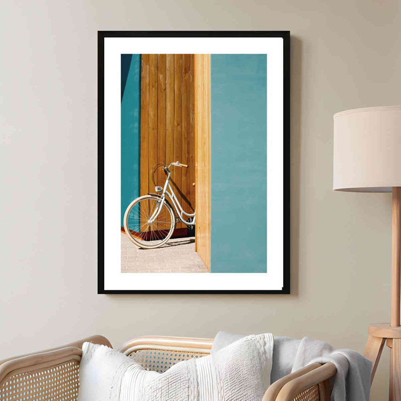 تابلو مدل Old bicycle کد 248901884 - Image 2
