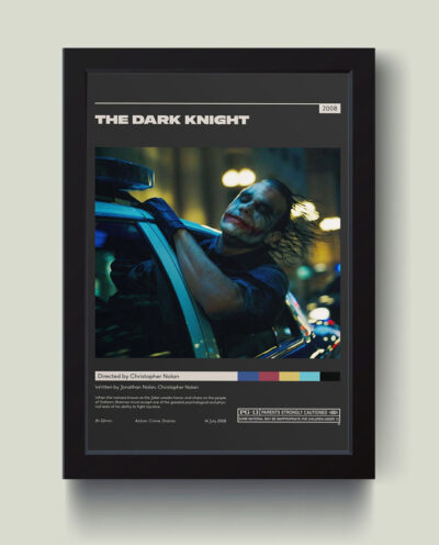 تابلو مدل The Dark Knight کدQ4326
