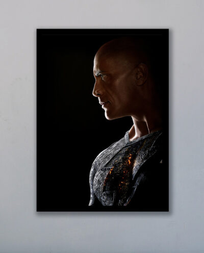 تابلو مدل دواین جانسون فیلم Dwayne Johnson - Black Adam کد LAG1079