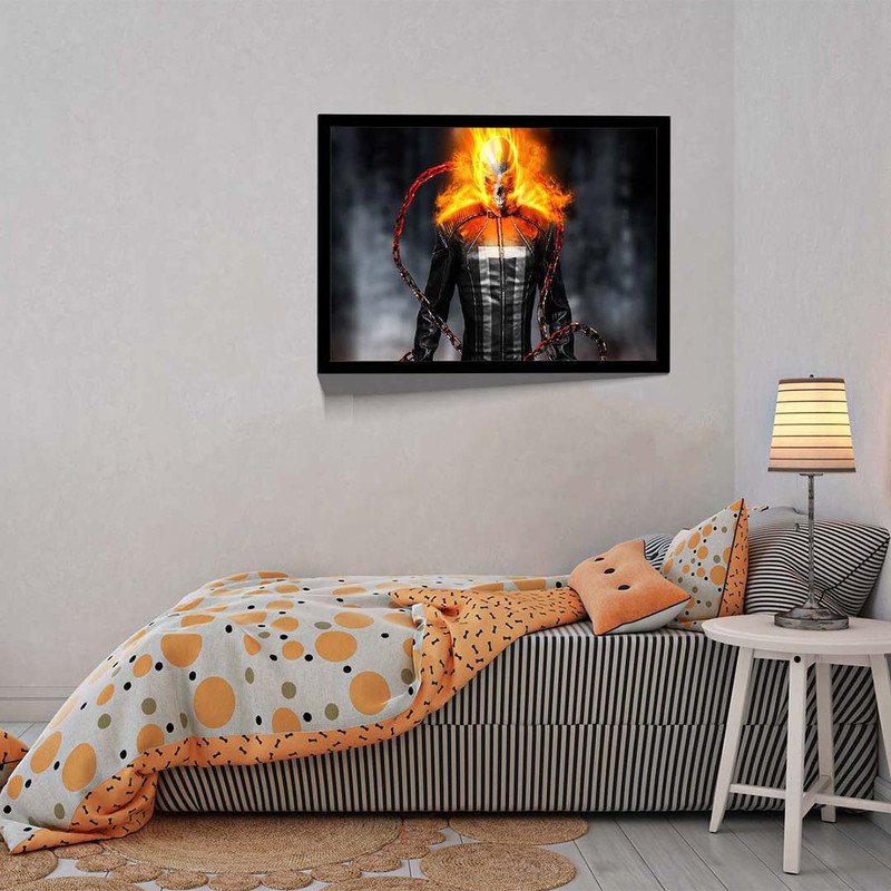 تابلو مدل ghost rider fire کد F-12036 - Image 8