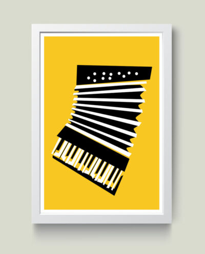 تابلو مدل آکوردئون Accordion کدS0121-w