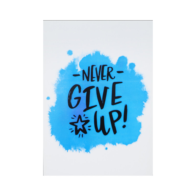 تابلو طرح Never Give Up مدل PrNvrGU2b - Image 3