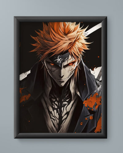 تابلو مدل ایچیگو کوروساکی بلیچ ichigo kurosaki bleach 01