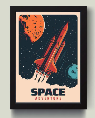 تابلو مدل شاتل Space Adventure کد MJ131316