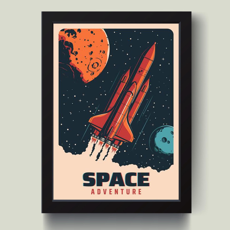 تابلو مدل شاتل Space Adventure کد MJ131316