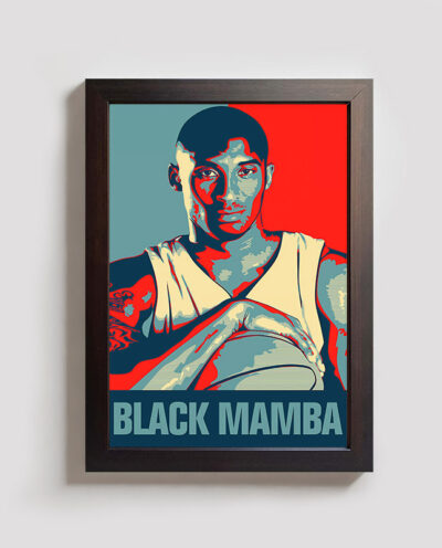 تابلو مدل ورزشی بسکتبال کوبی برایانت kobe bryant BR072
