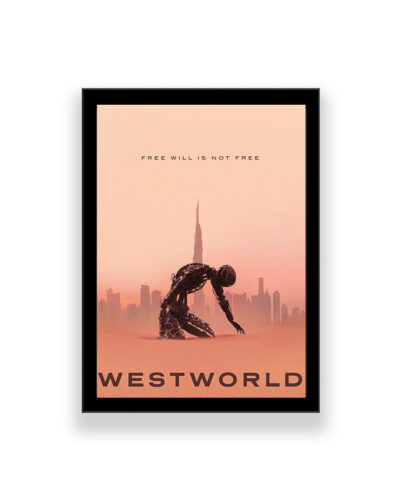تابلو طرح فیلم west worldمدل 5