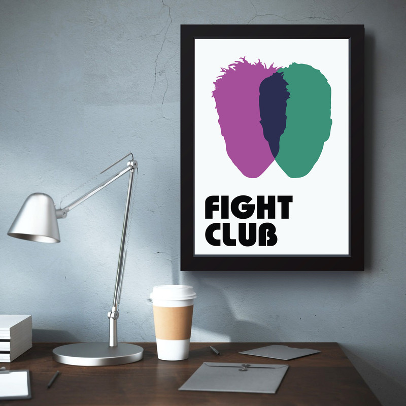 تابلو مدل Fight Club کدS2620-b - Image 4