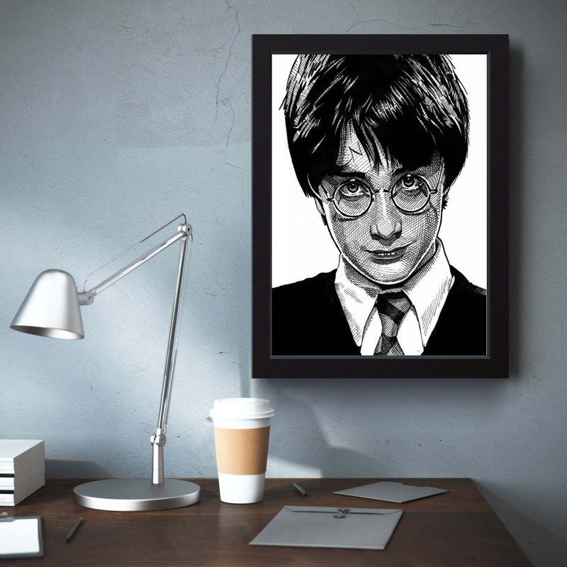تابلو مدل هری پاتر Harry Potter کدm2407-b - Image 4