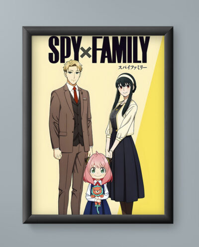 تابلو مدل انیمه اسپای فمیلی spy x family anime 09