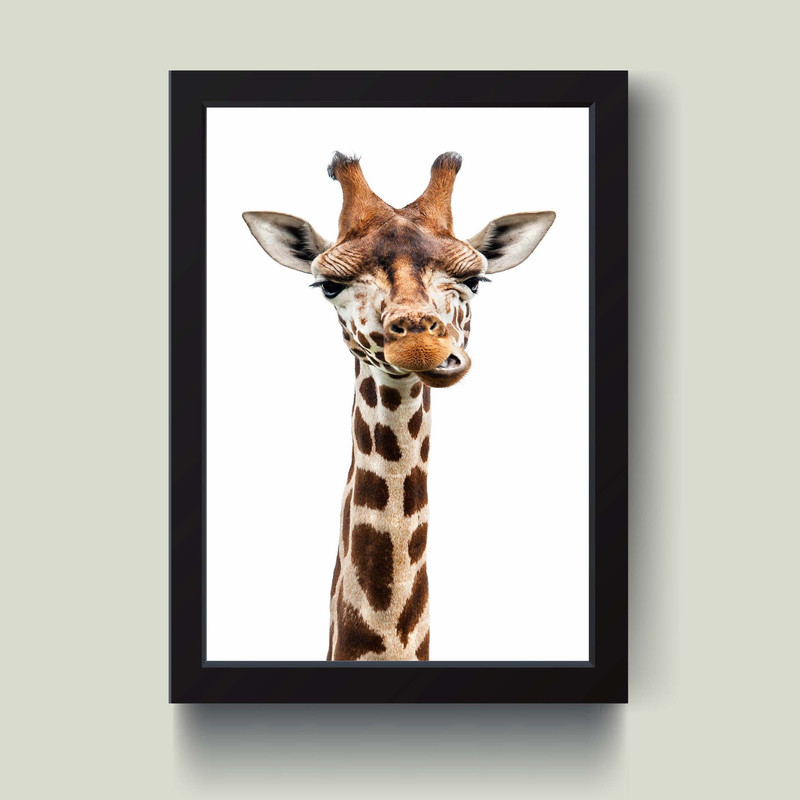 تابلو مدل مینیمال Giraffe کد m50130