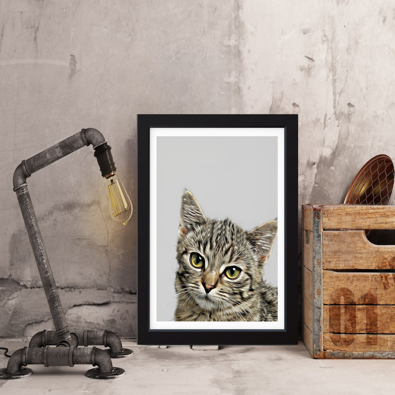 تابلو مدل Cutty Cat کد S1433-b - Image 4