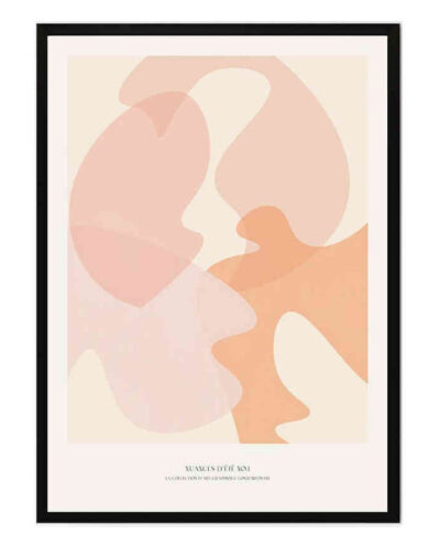 تابلو مدل Peachy Abstract 3 کد 248901668