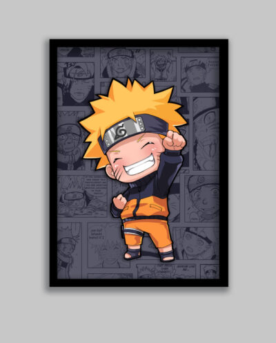 تابلو مدل انیمه ناروتو Naruto کد LA-G10403-2