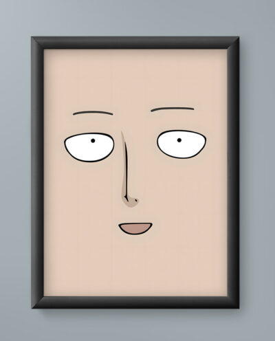 تابلو مدل انیمه سایتاما وان پانچ من 09 saitama one punch man anime