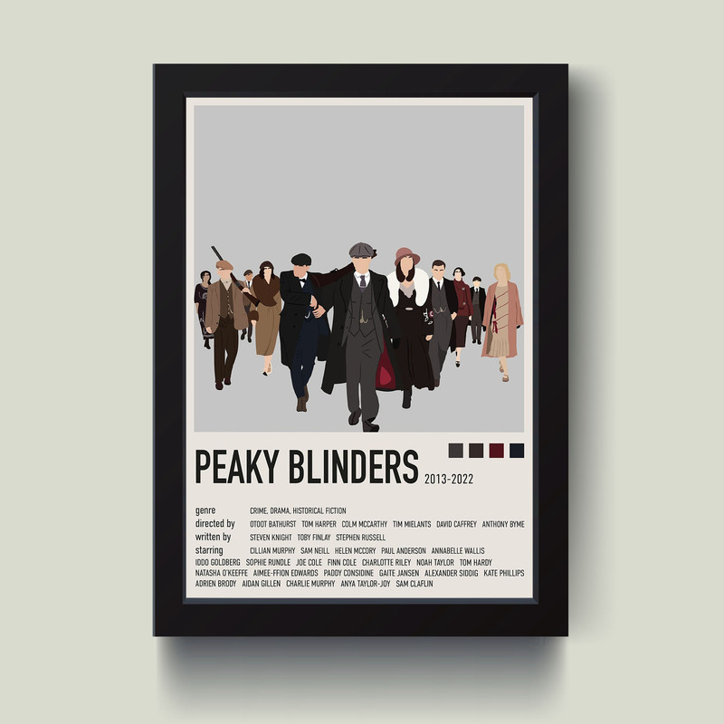 تابلو مدل Peaky Bliders کد Q2426