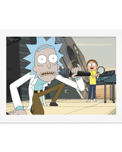 تابلو مدل Rick And Morty کد RF-5012