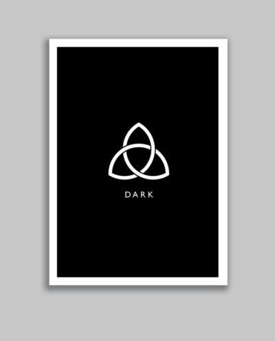 تابلو مدل سریال دارک Dark کد LA-G10545