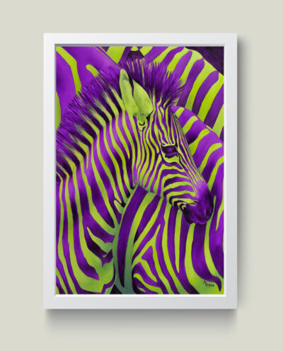 تابلو مدل دکوراتیو Zebra کد G8-50