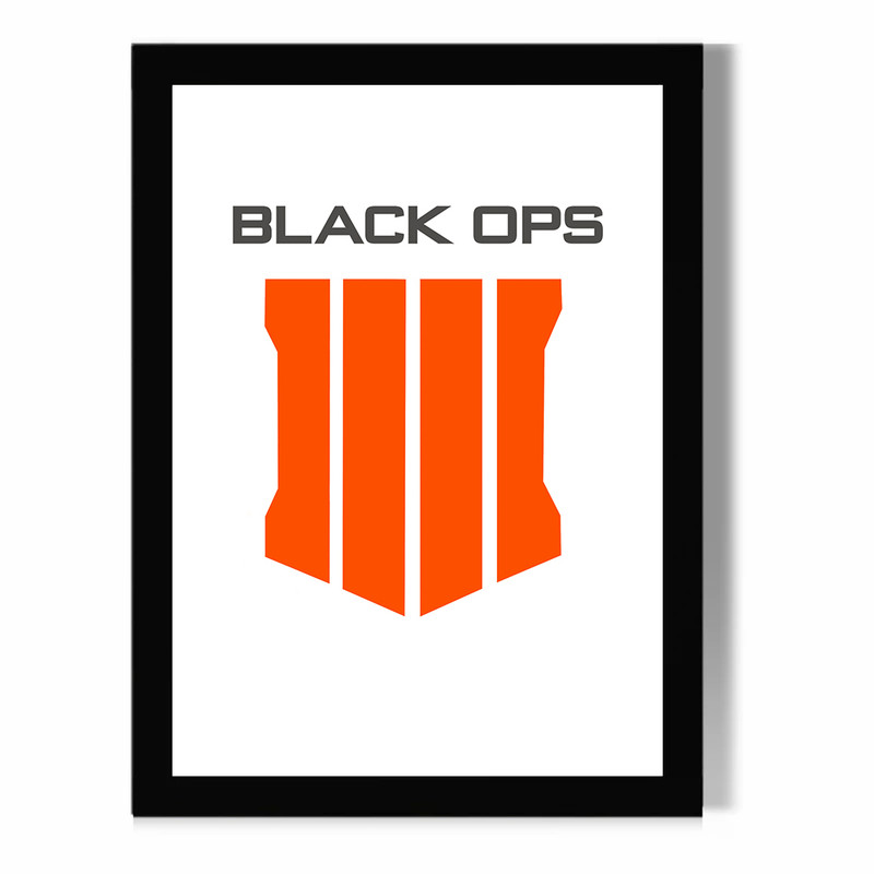 تابلو مدل دیواری طرح بازی Call Of Duty کد FD283