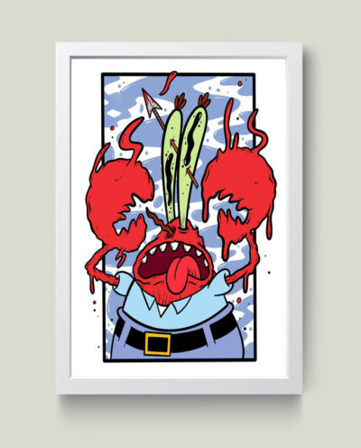 تابلو مدل خرچنگ Mr.Krabs کد G6-38